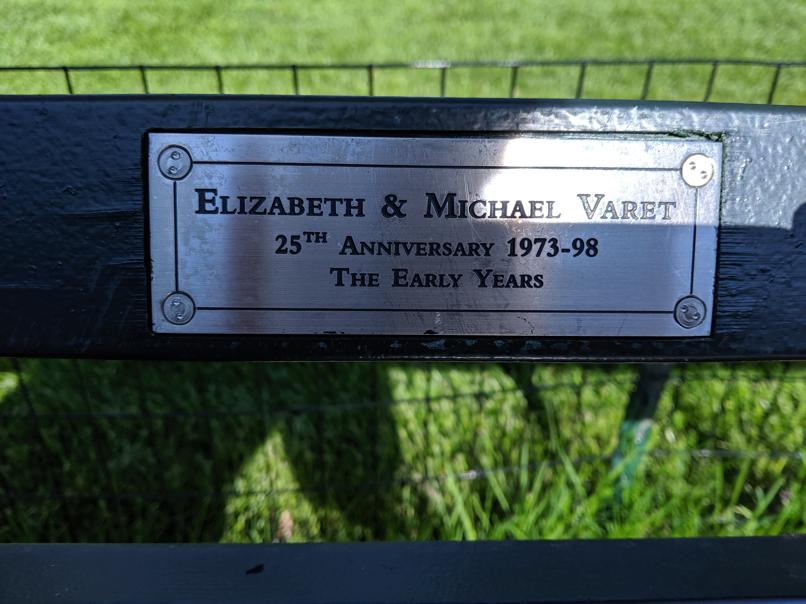 I saw this bench in Central Park