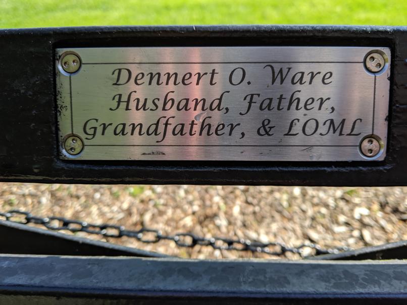 I saw this bench in Central Park