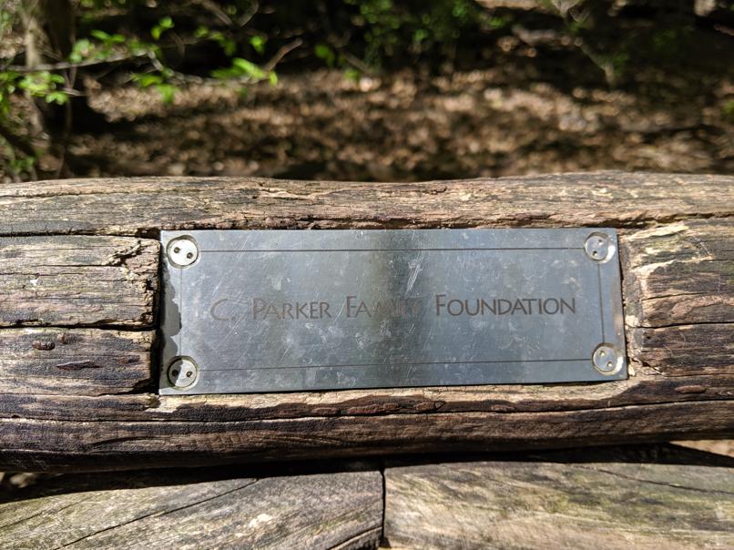 I saw this bench in Central Park