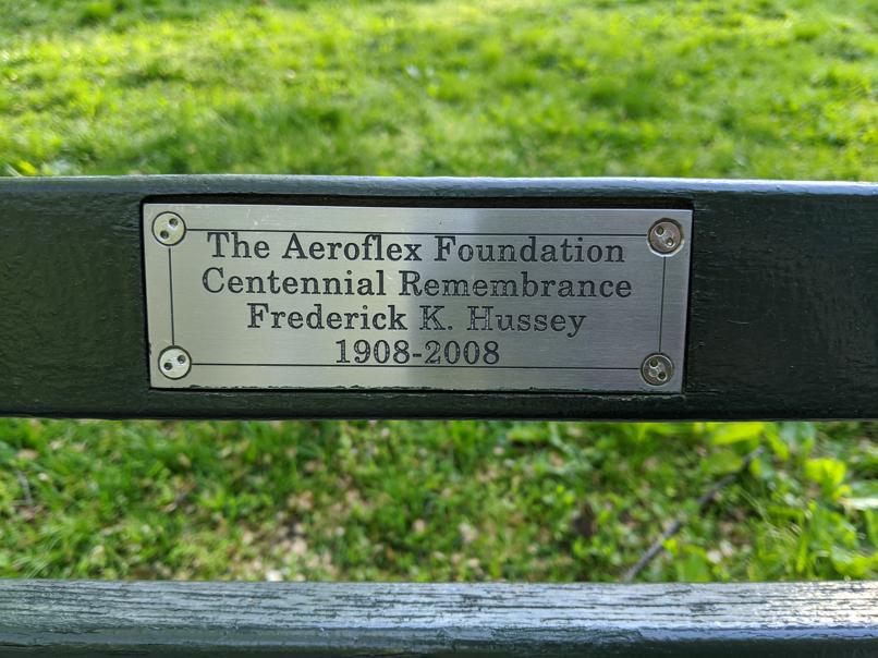 I saw this bench in Central Park