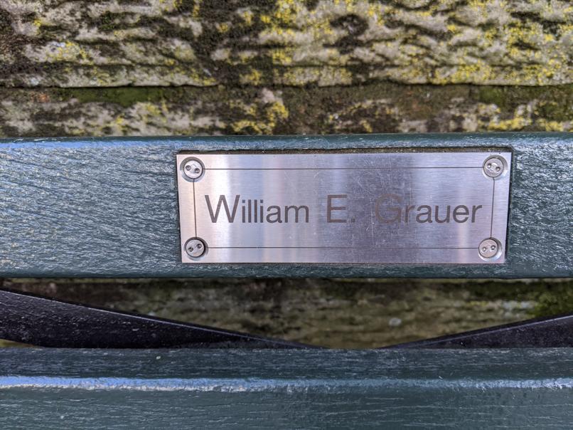 I saw this bench in Central Park