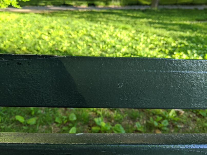 I saw this bench in Central Park